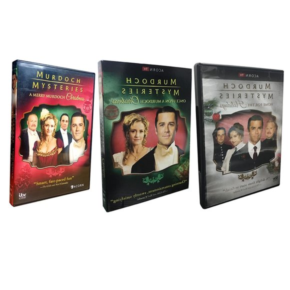 Murdoch Mysteries 3 Movies for 2020 DVD Region 1 New Sealed US - Picture 1 of 1